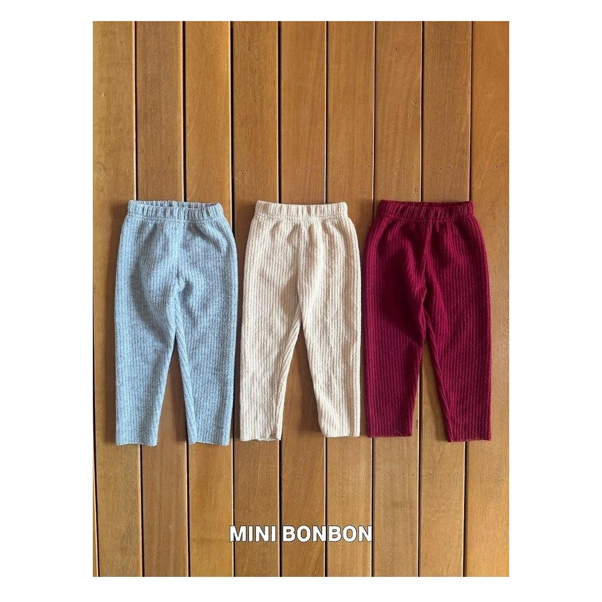 mini bonbon 結び柄レギンス