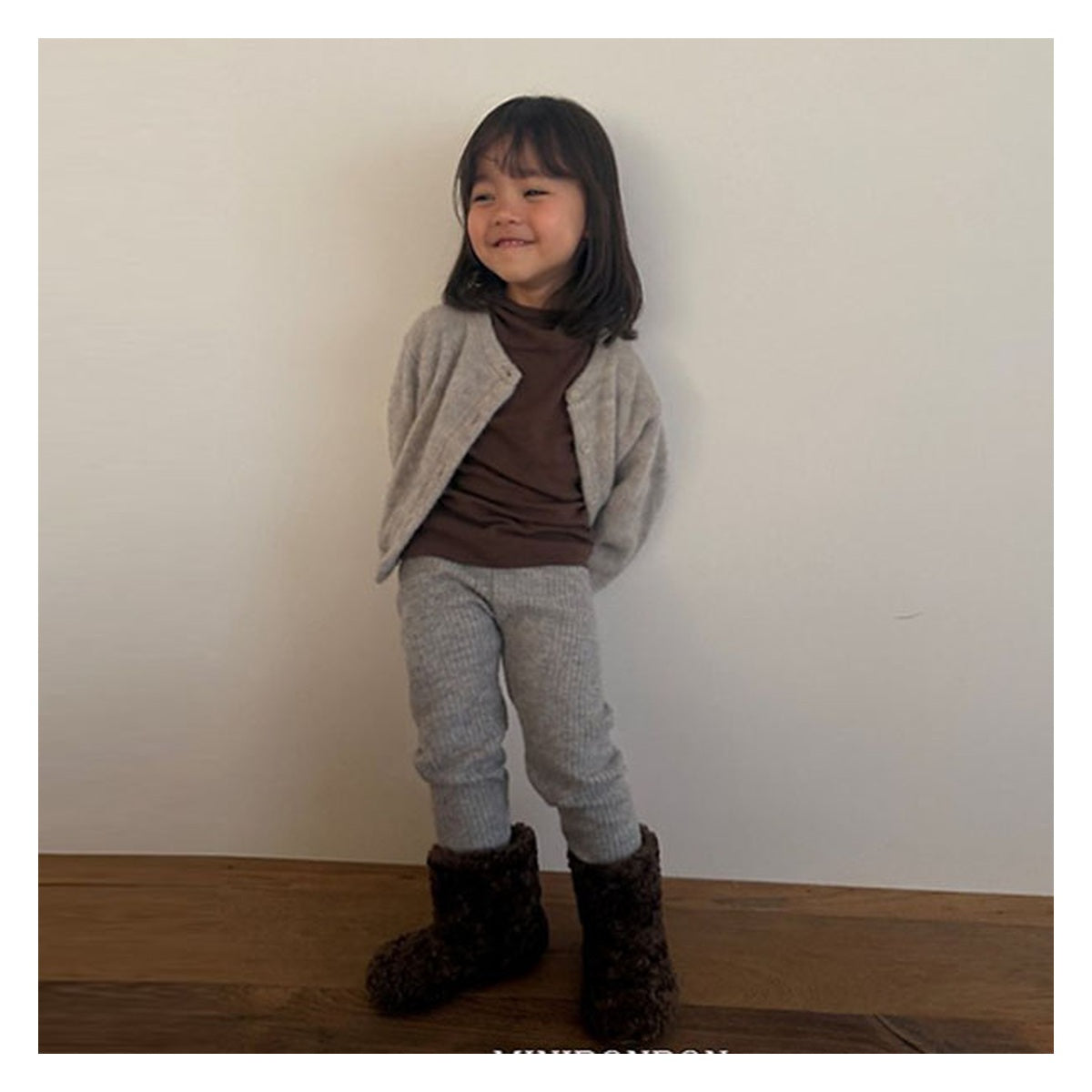 mini bonbon 結び柄レギンス