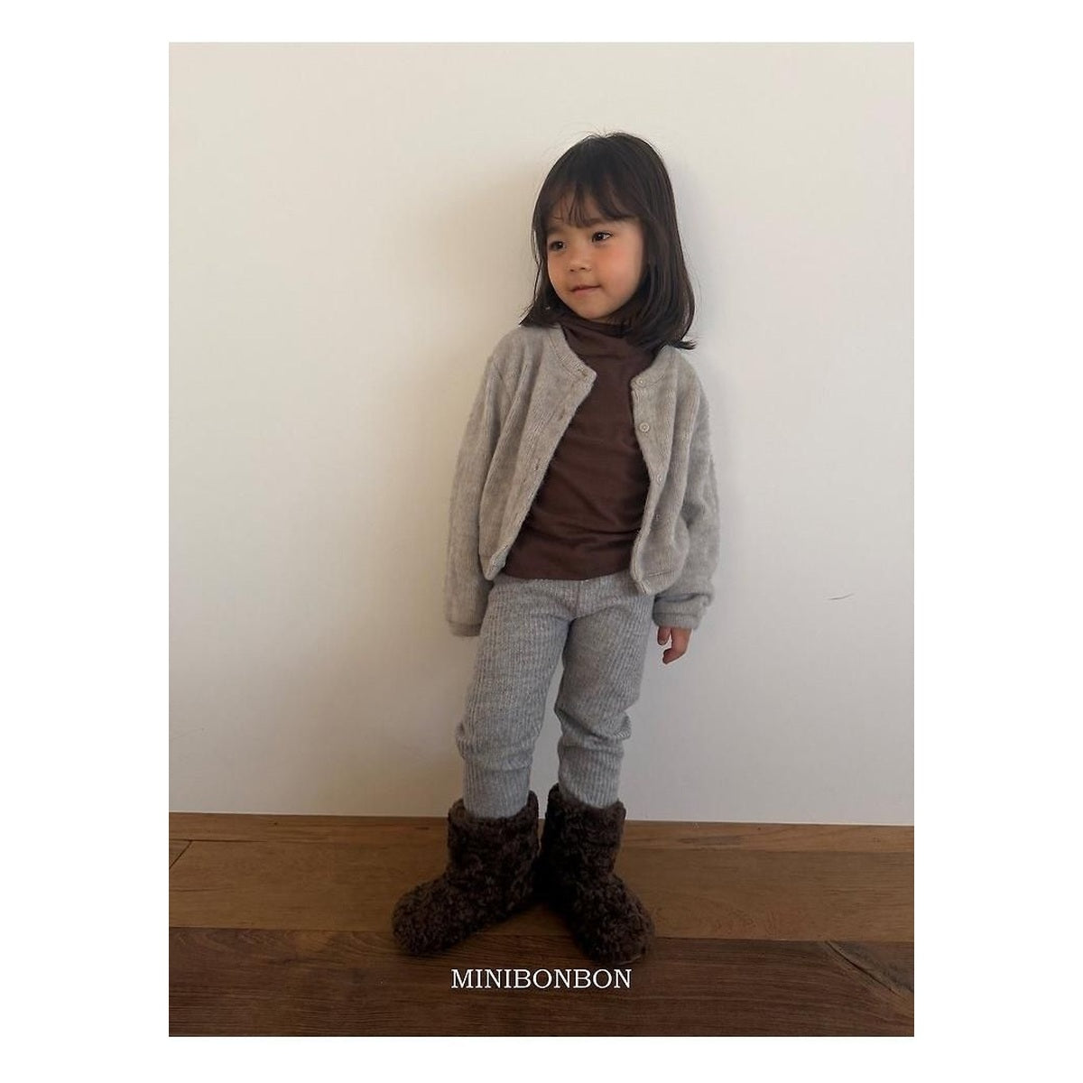 mini bonbon 結び柄レギンス
