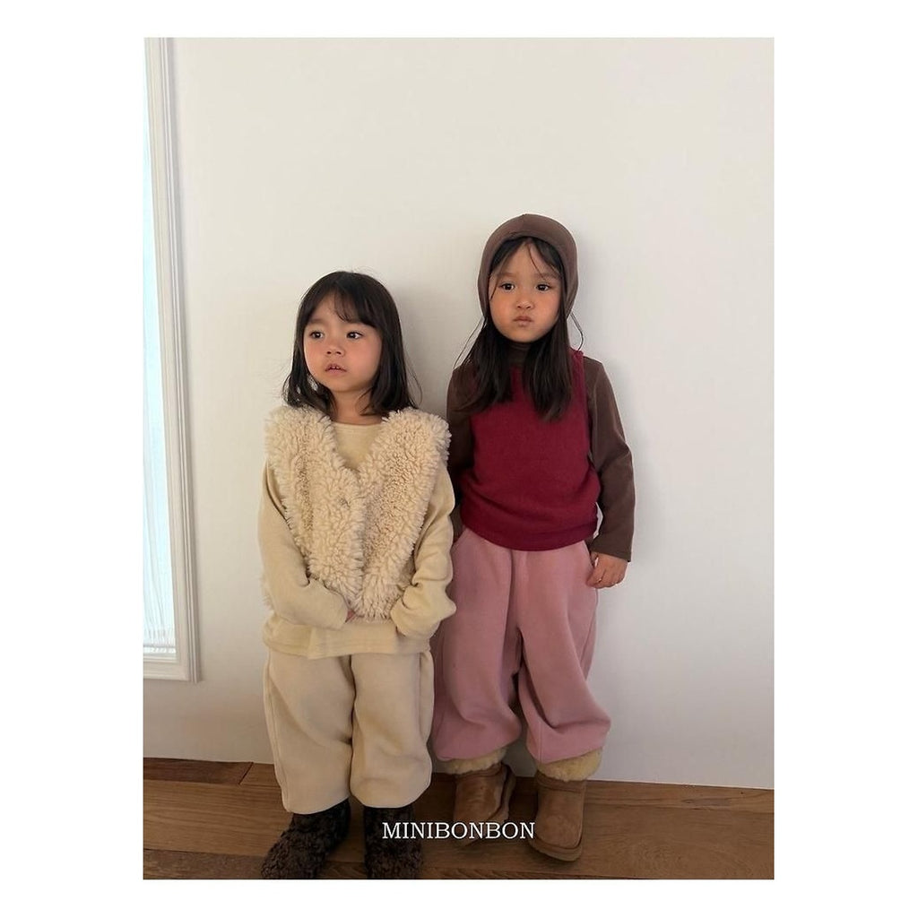 mini bonbon スノーマンジョガーパンツ