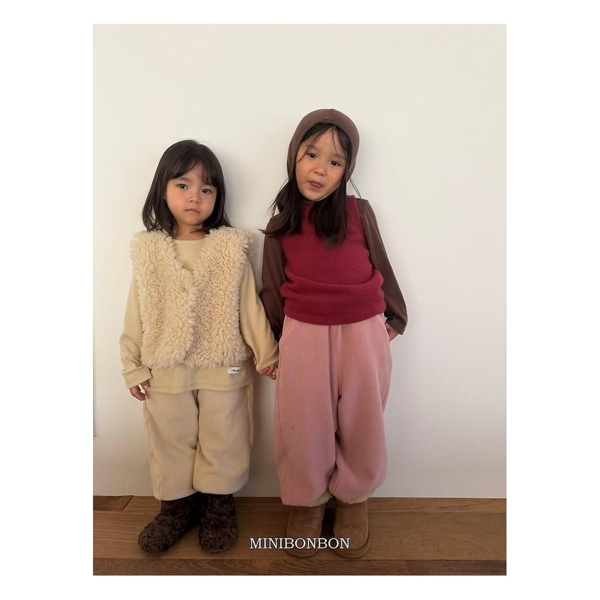 mini bonbon スノーマンジョガーパンツ