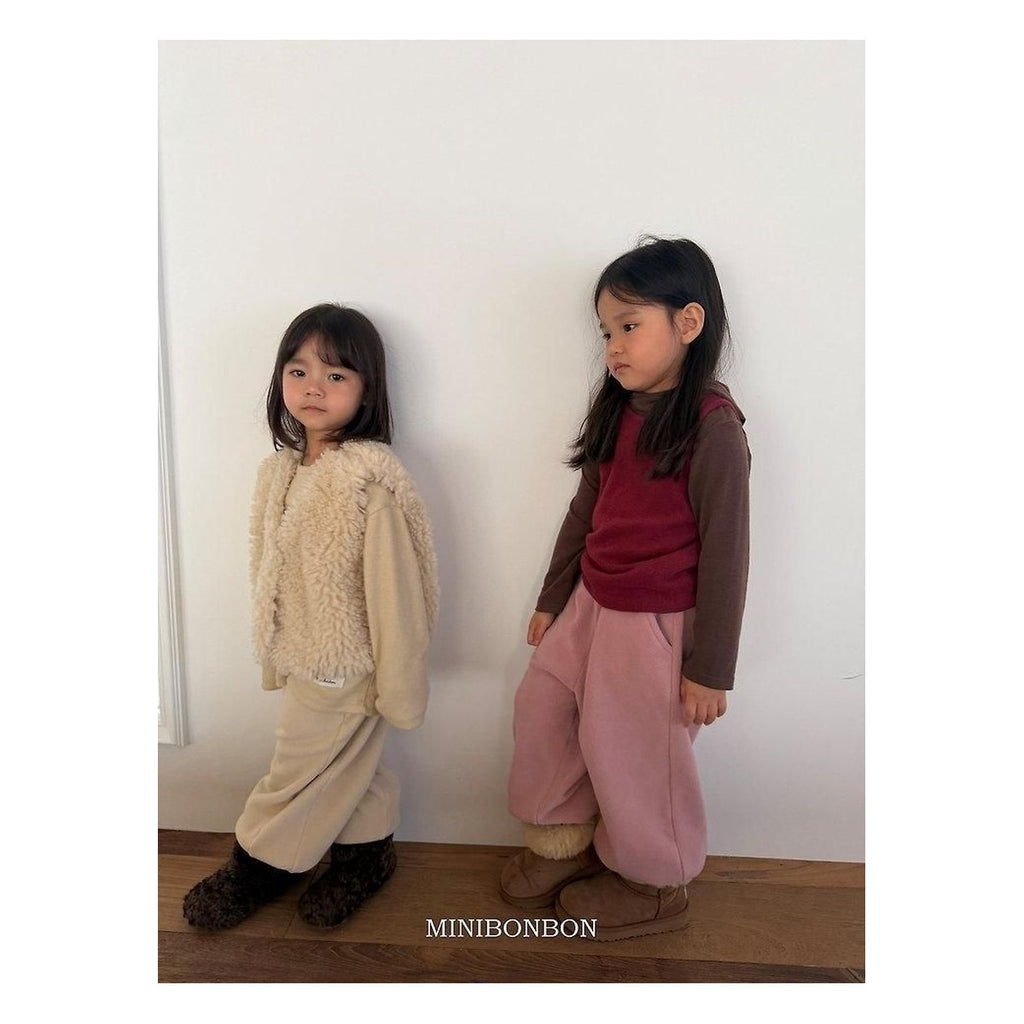 mini bonbon スノーマンジョガーパンツ