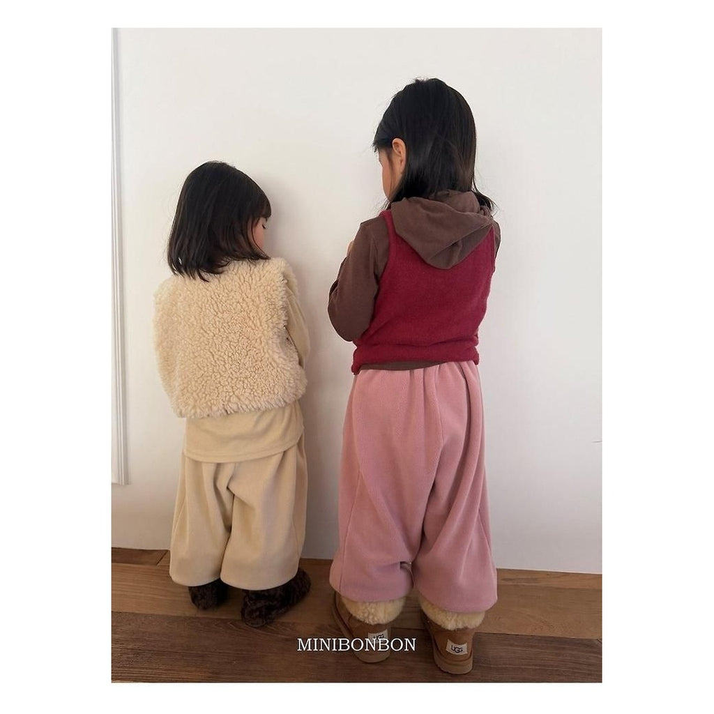 mini bonbon スノーマンジョガーパンツ