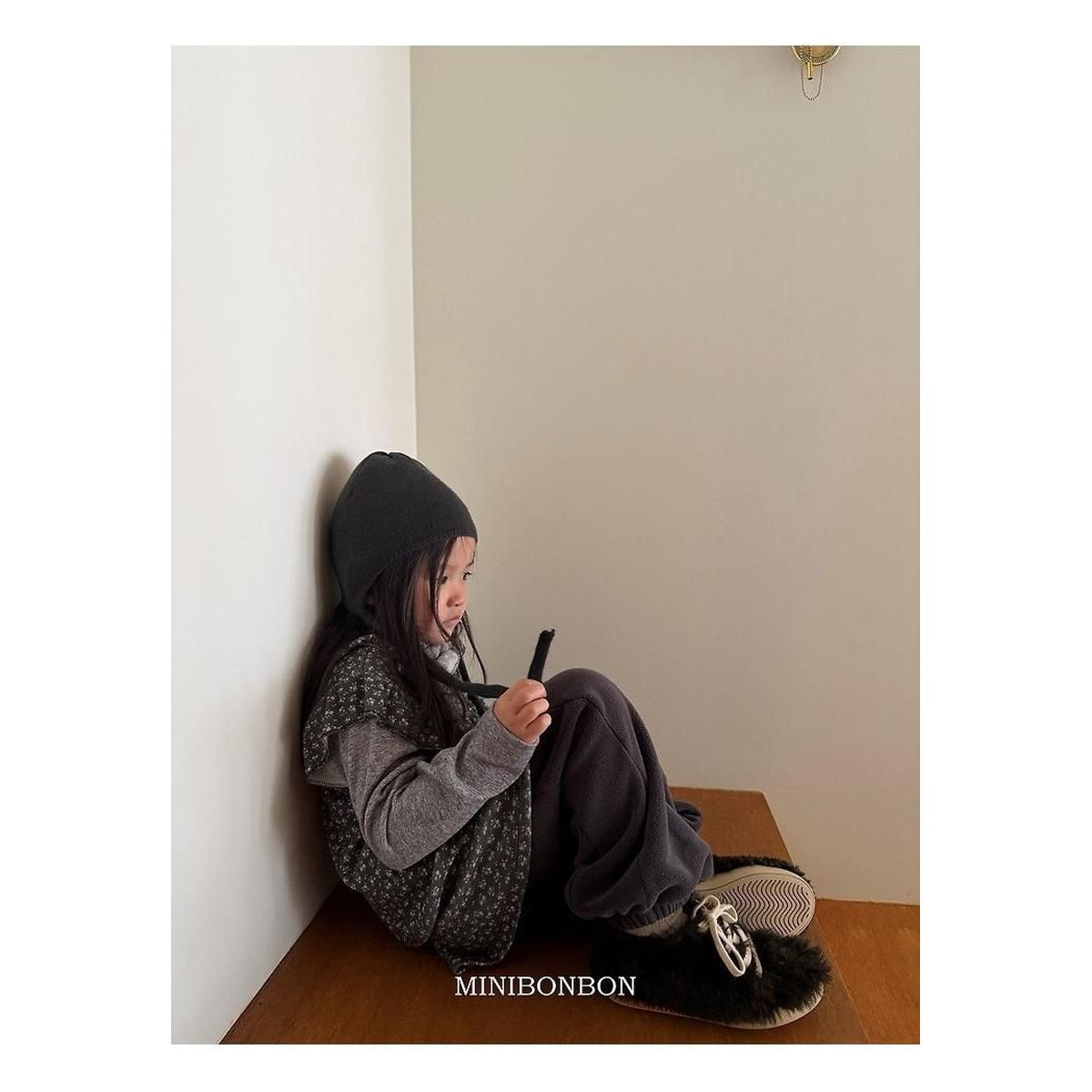mini bonbon スノーマンジョガーパンツ