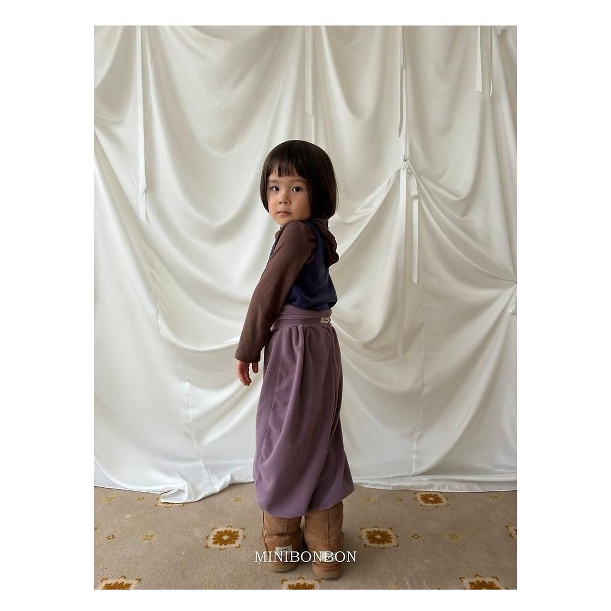 mini bonbon ハーレムパンツ