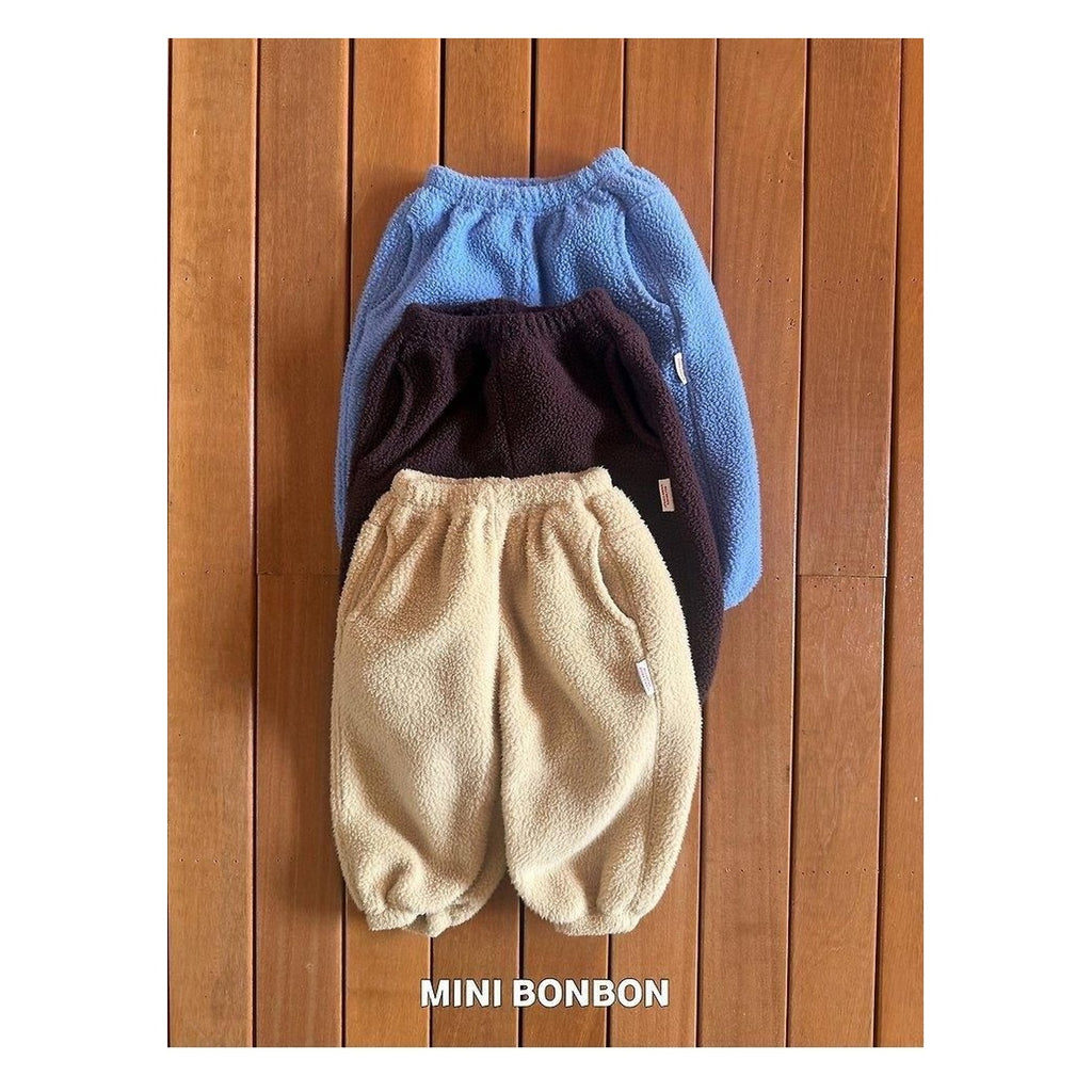 mini bonbon シアリングパンツ
