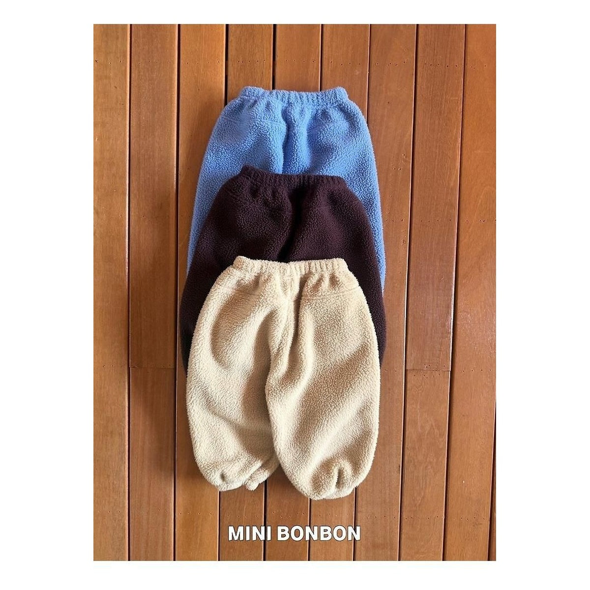 mini bonbon シアリングパンツ