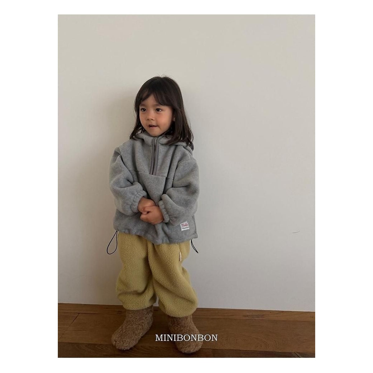 mini bonbon シアリングパンツ
