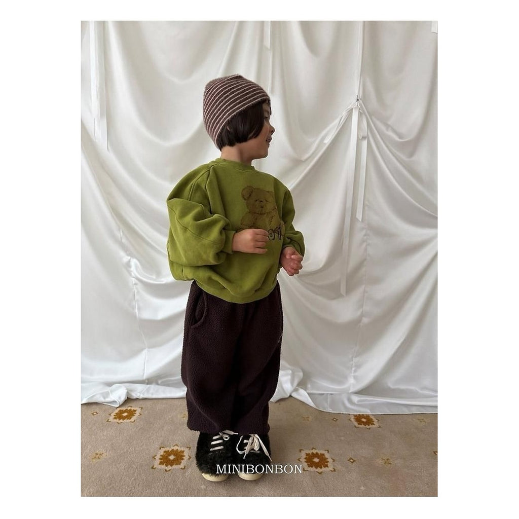 mini bonbon シアリングパンツ