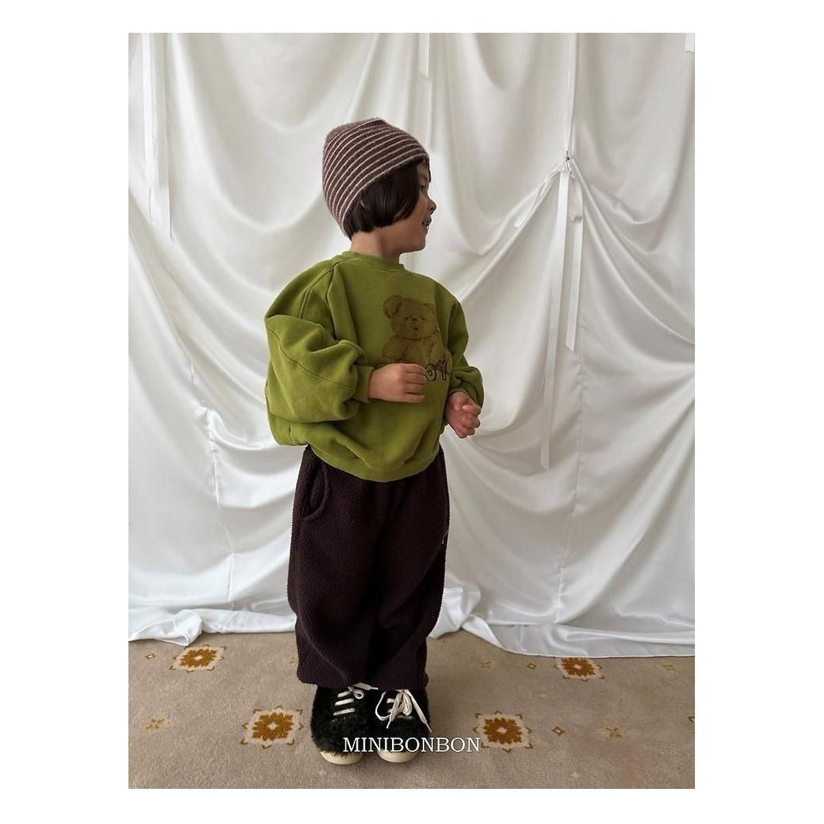 mini bonbon シアリングパンツ