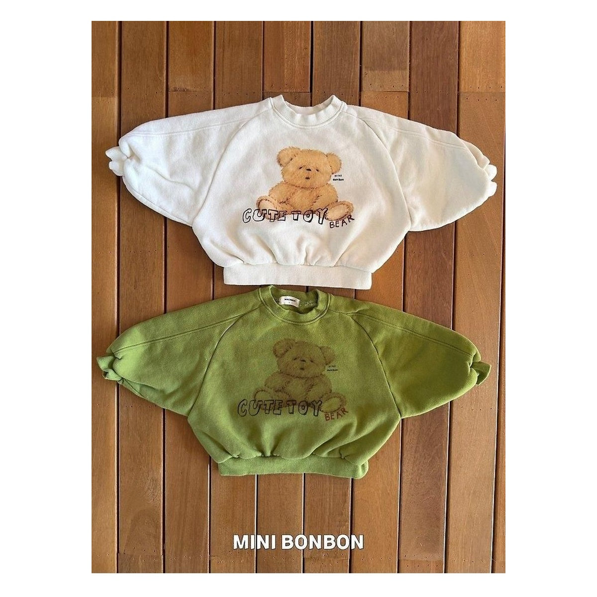 mini bonbon くまスウェット