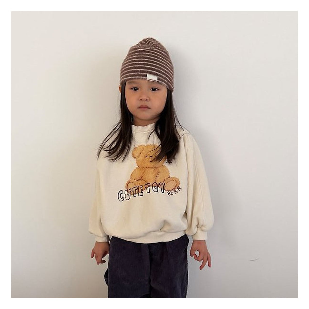 mini bonbon くまスウェット