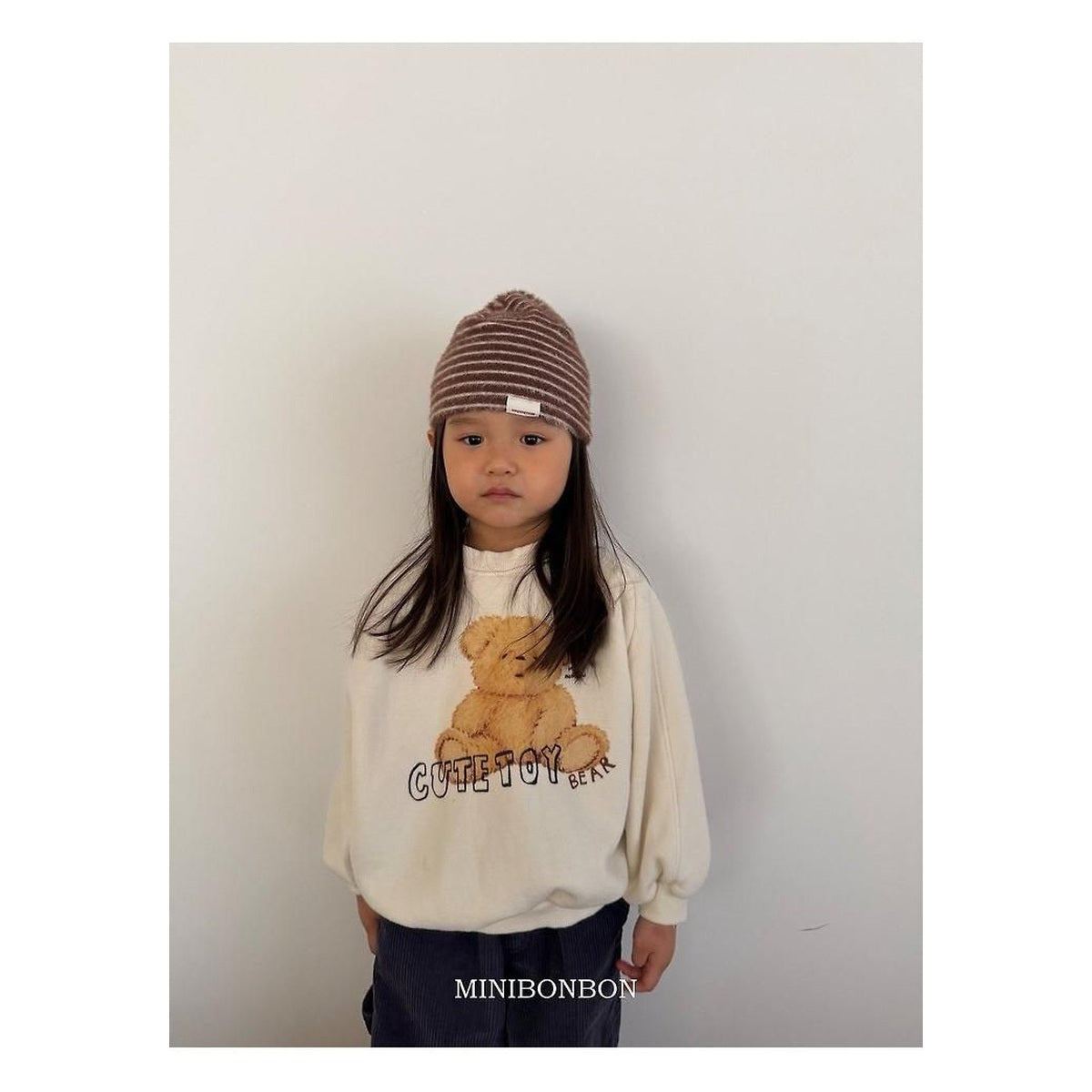 mini bonbon くまスウェット