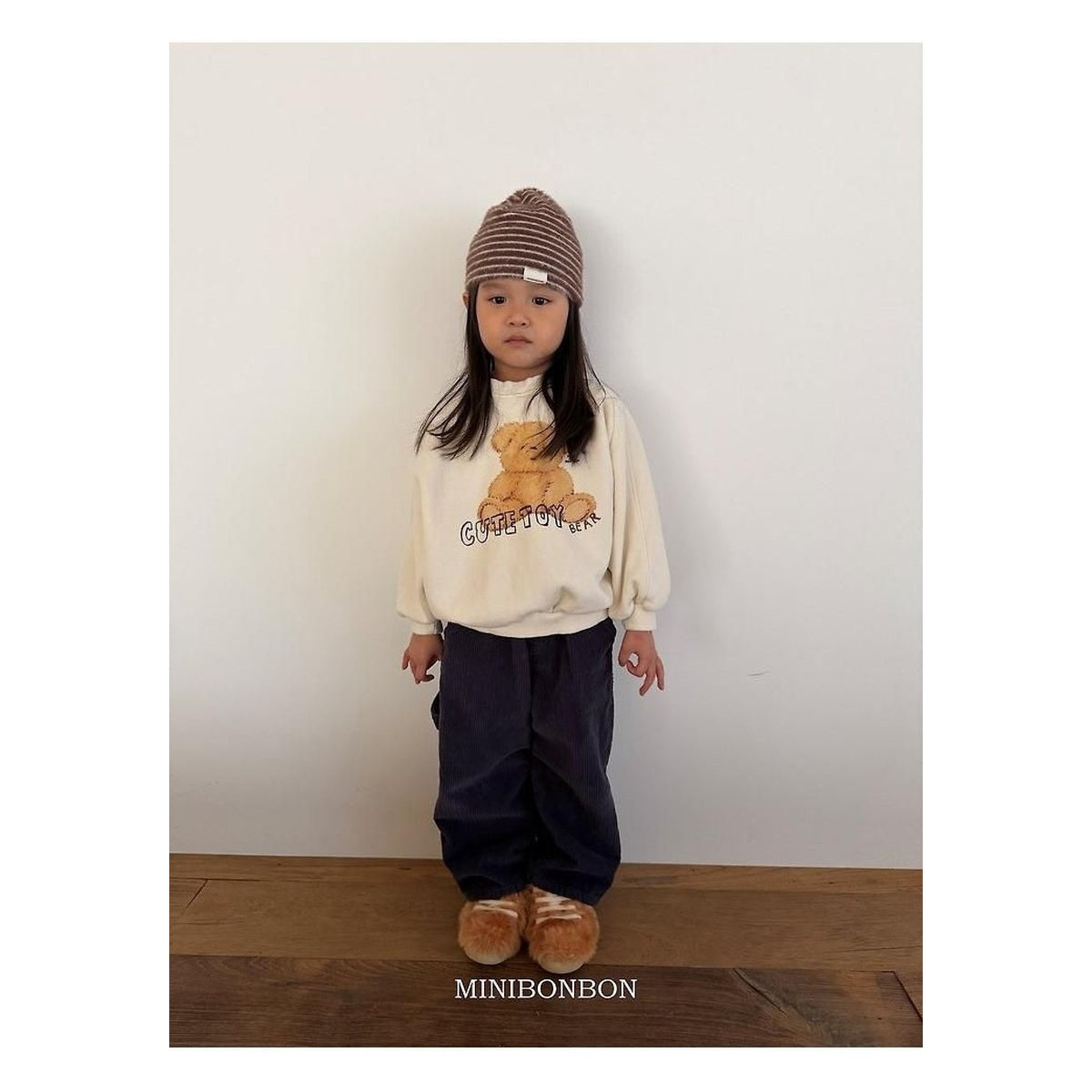 mini bonbon くまスウェット