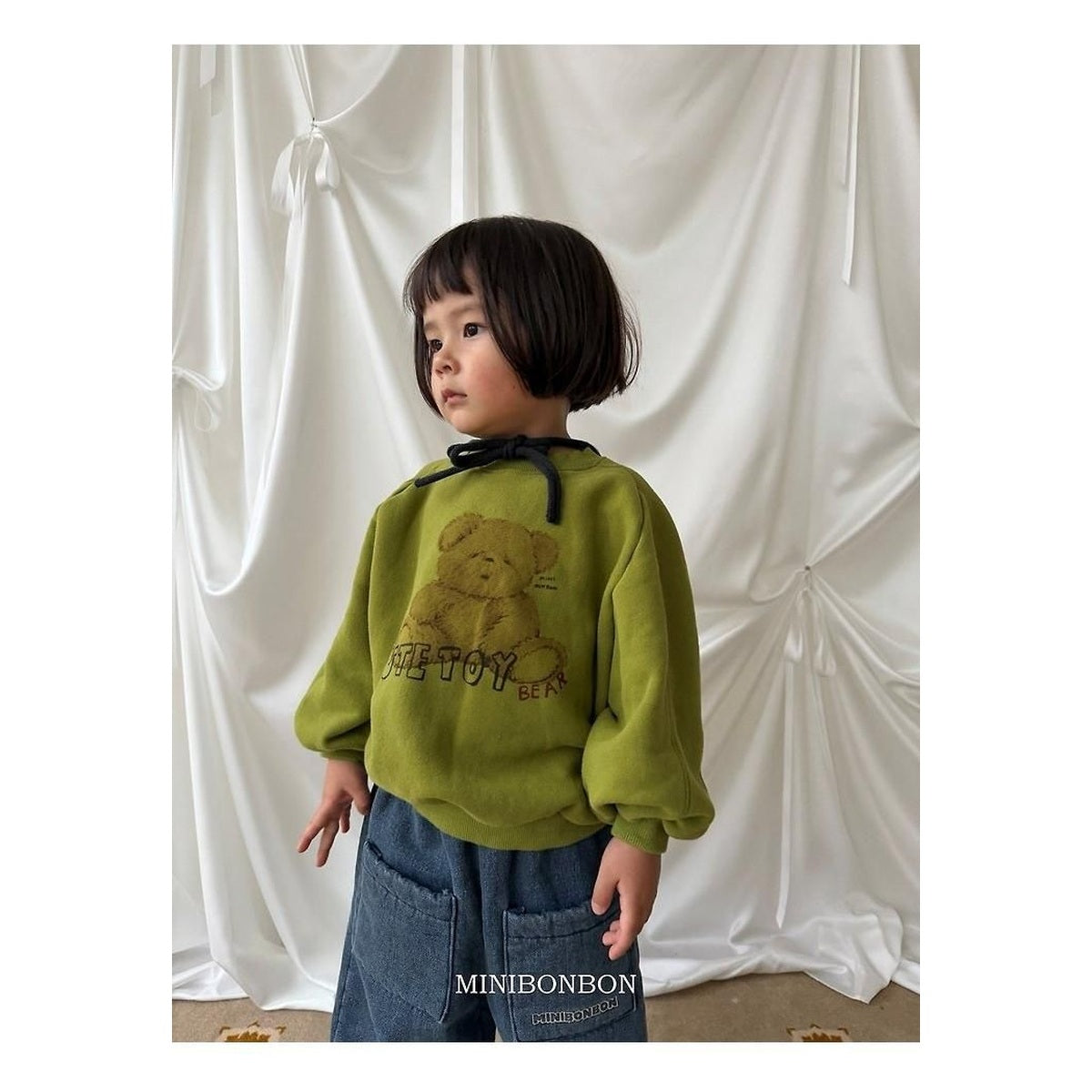 mini bonbon くまスウェット
