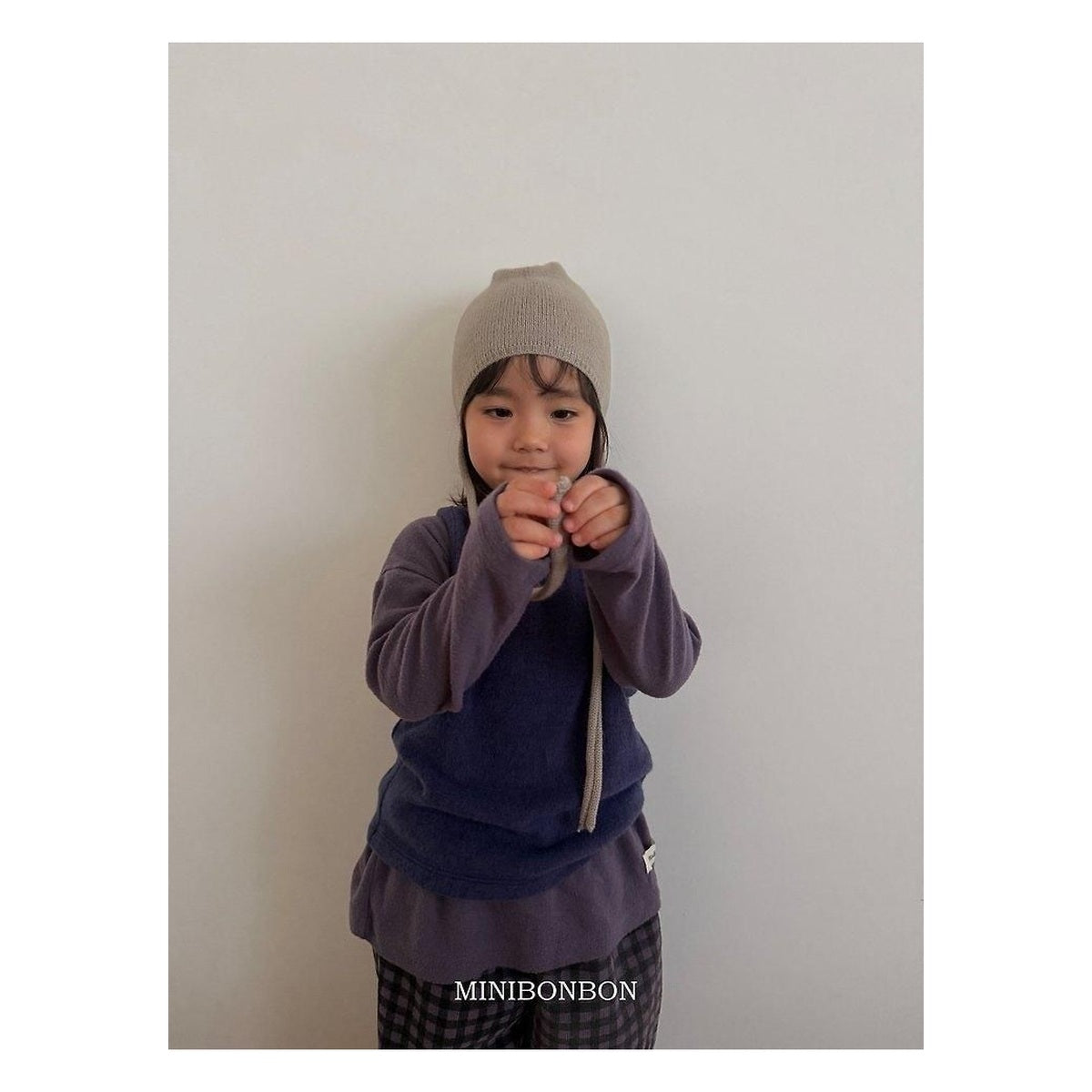 mini bonbon 厚手タンクトップ