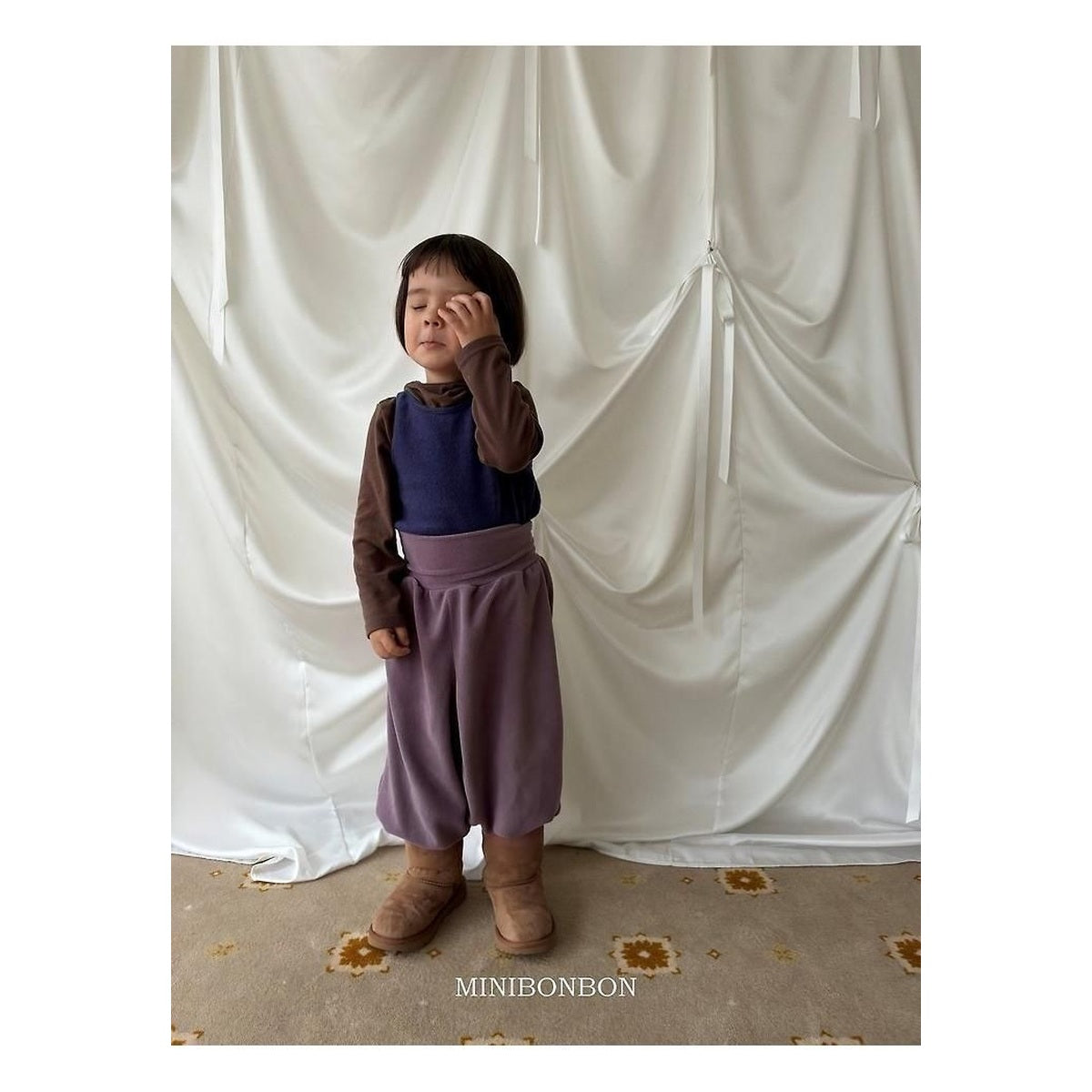 mini bonbon 厚手タンクトップ