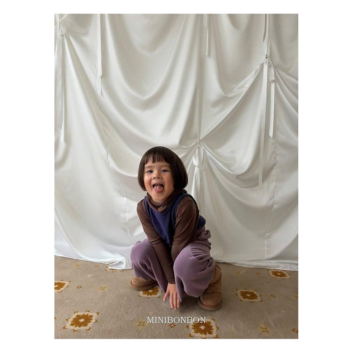 mini bonbon 厚手タンクトップ