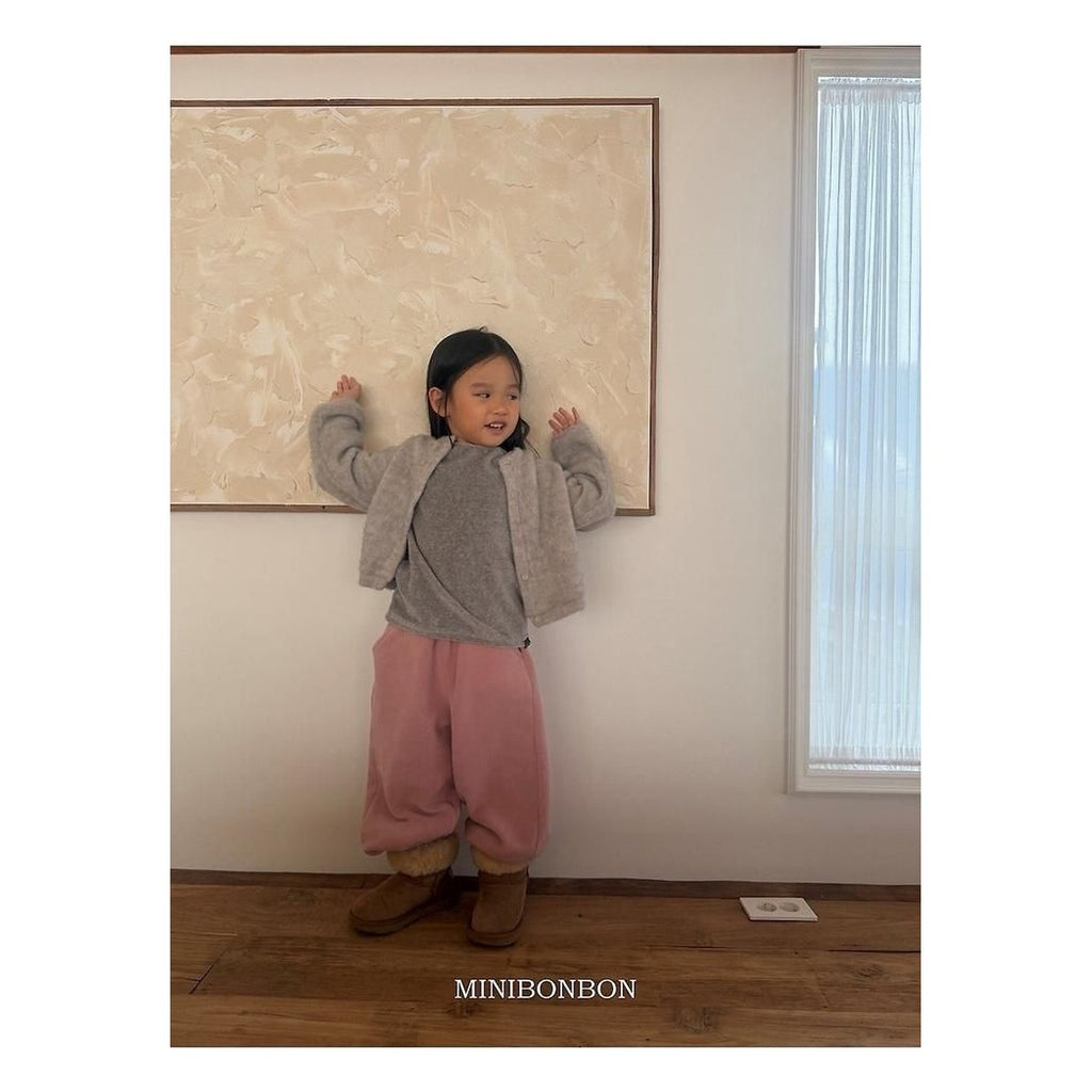 mini bonbon バイカラーストレッチTシャツ