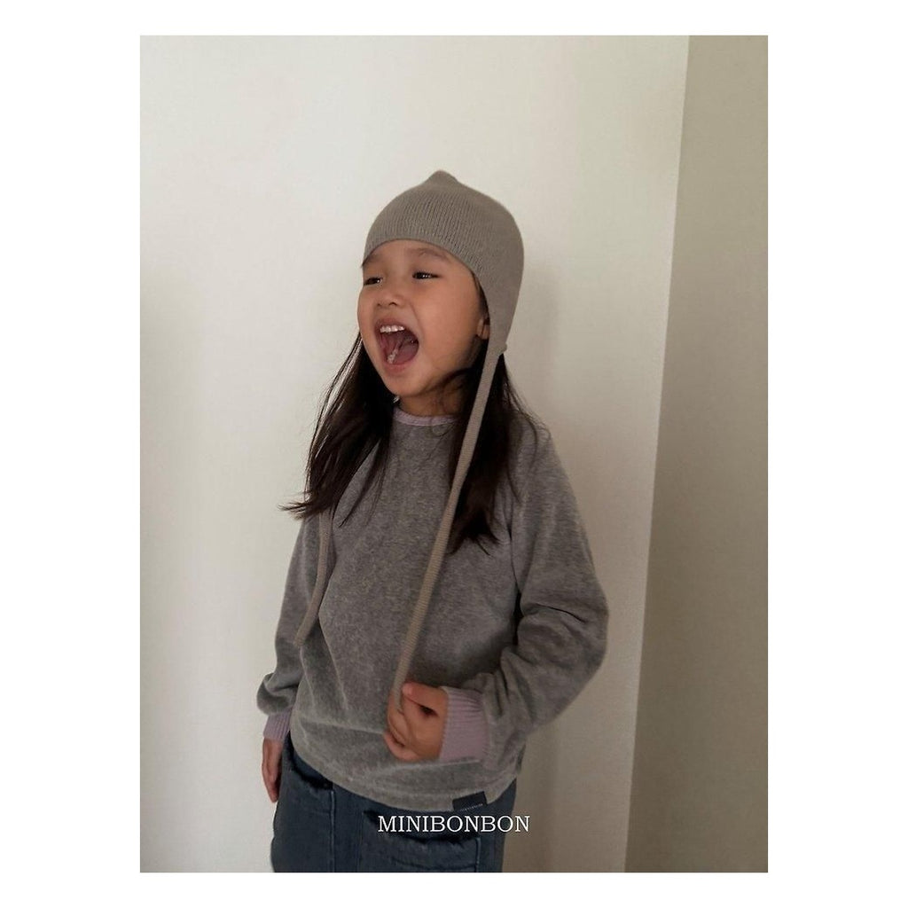 mini bonbon バイカラーストレッチTシャツ