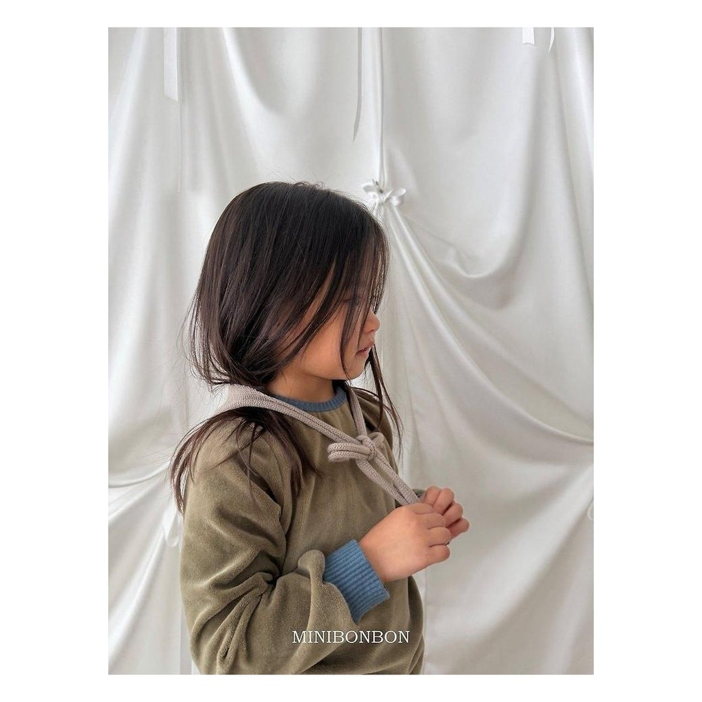 mini bonbon バイカラーストレッチTシャツ