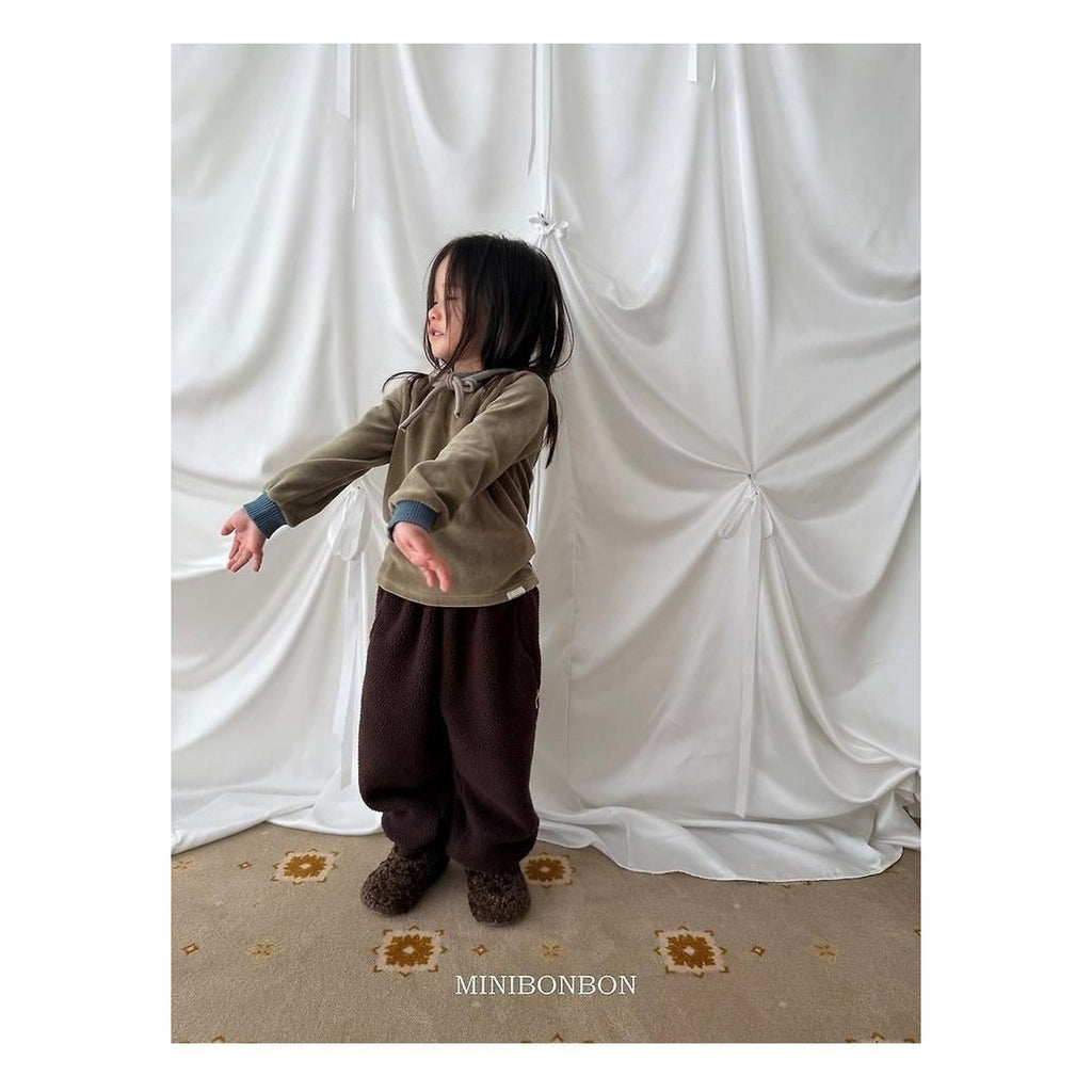 mini bonbon バイカラーストレッチTシャツ