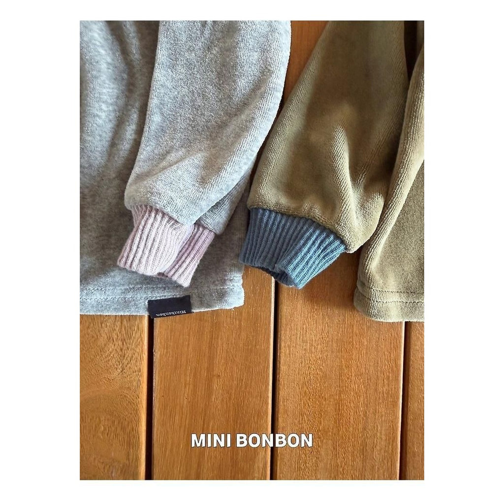 mini bonbon バイカラーストレッチTシャツ