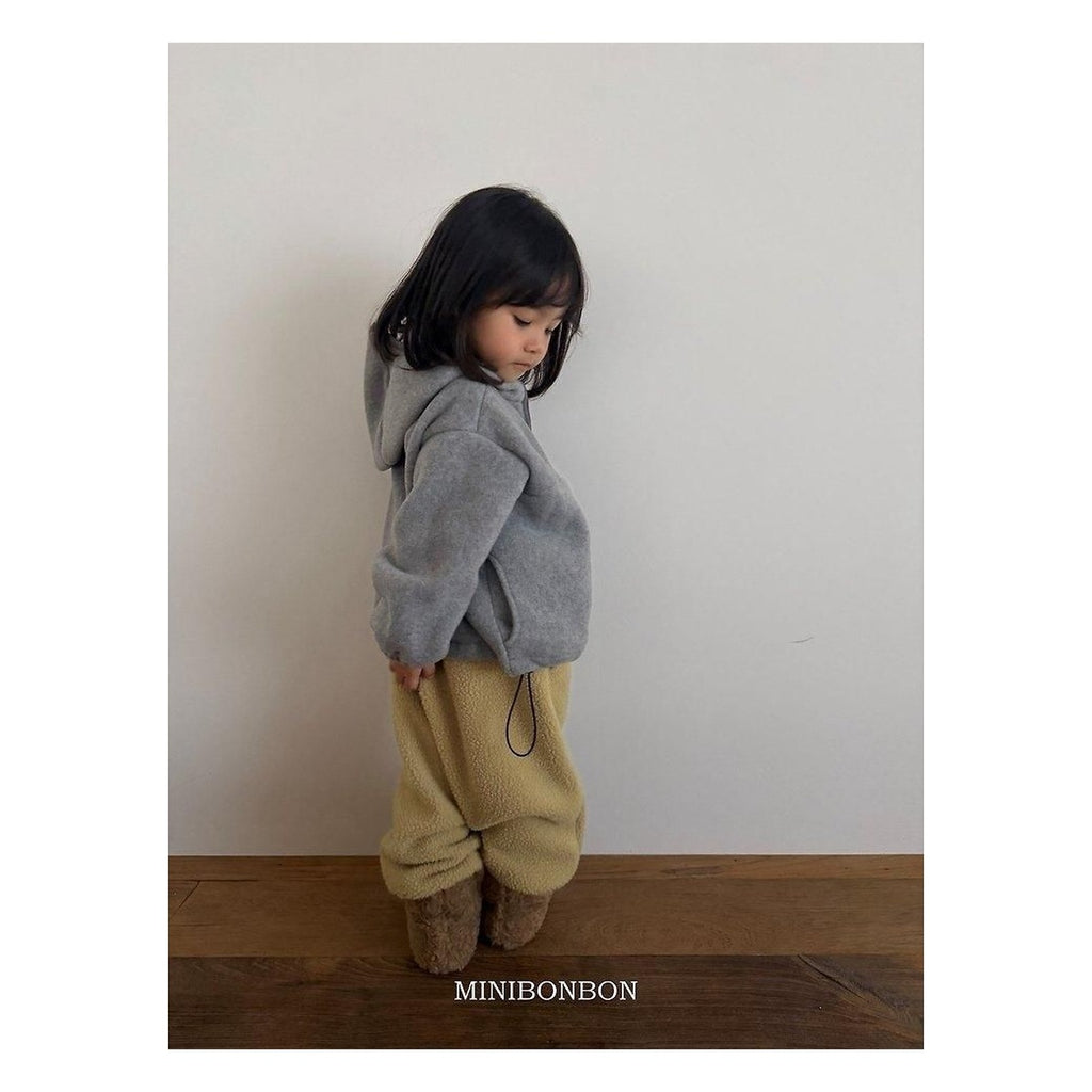 mini bonbon ハーフアンドジップアップ・ニット