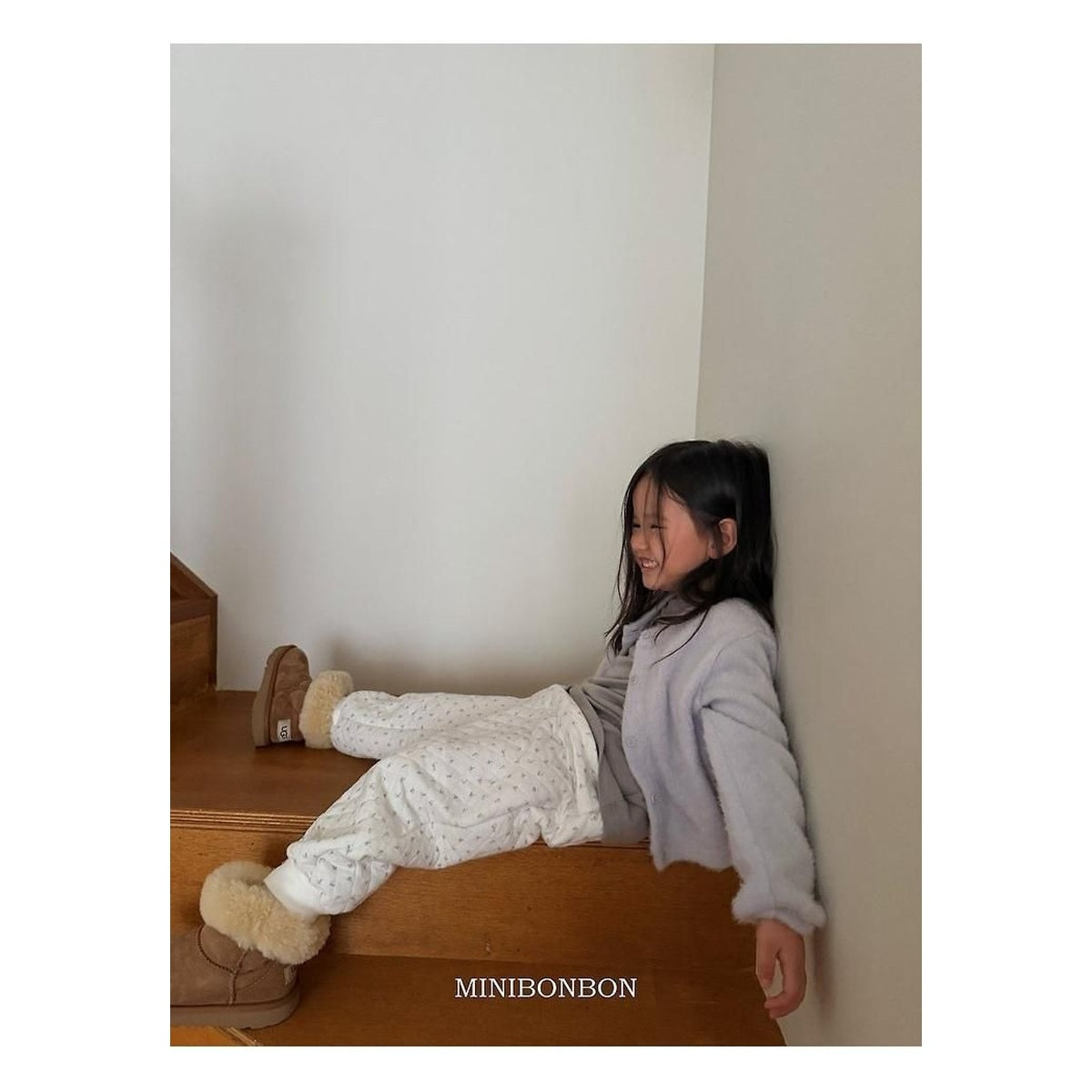mini bonbon ニットカーディガン