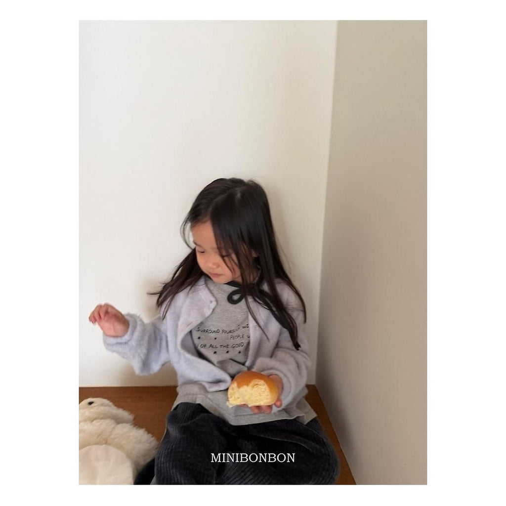 mini bonbon ニットカーディガン