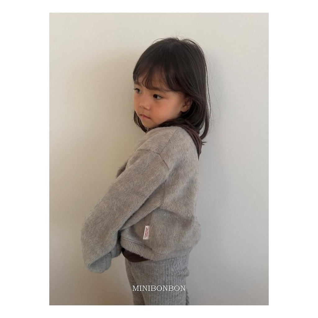 mini bonbon ニットカーディガン