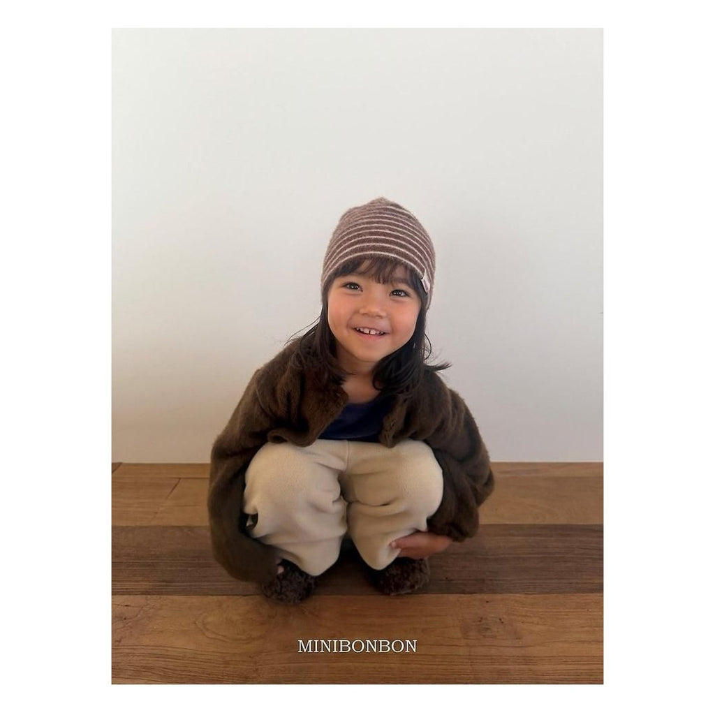 mini bonbon ニットカーディガン