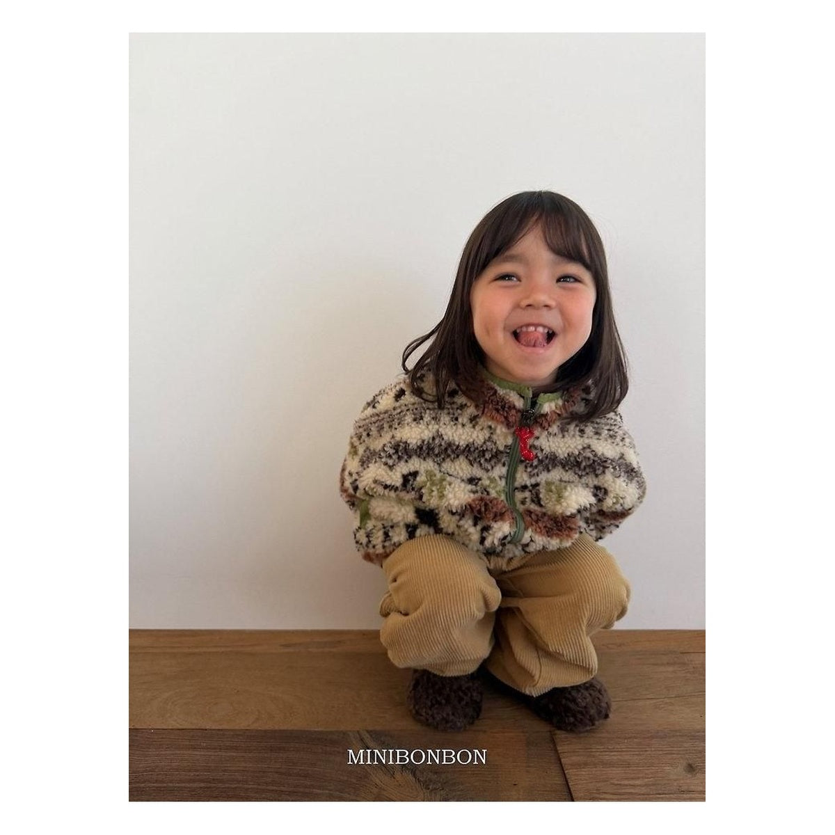 mini bonbon ファイヤーパーカージャンパー