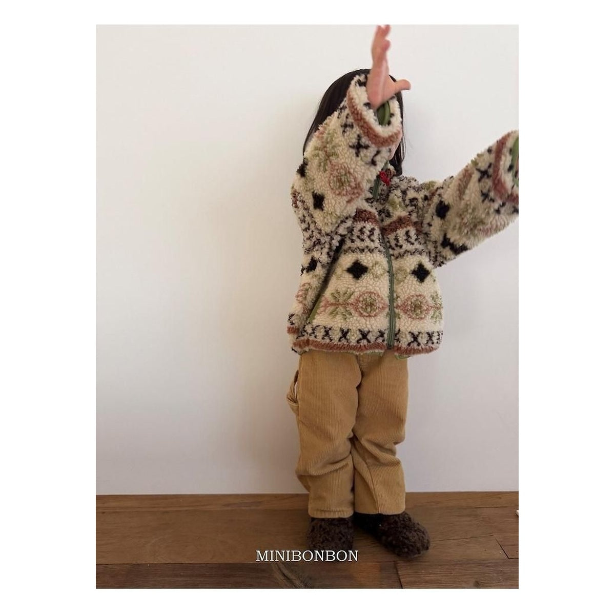 mini bonbon ファイヤーパーカージャンパー