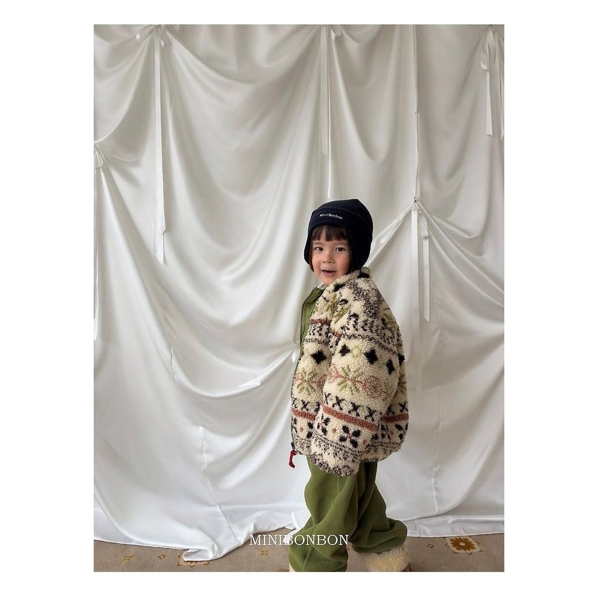 mini bonbon ファイヤーパーカージャンパー