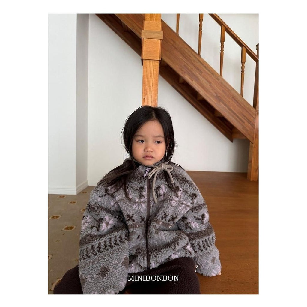 mini bonbon ファイヤーパーカージャンパー