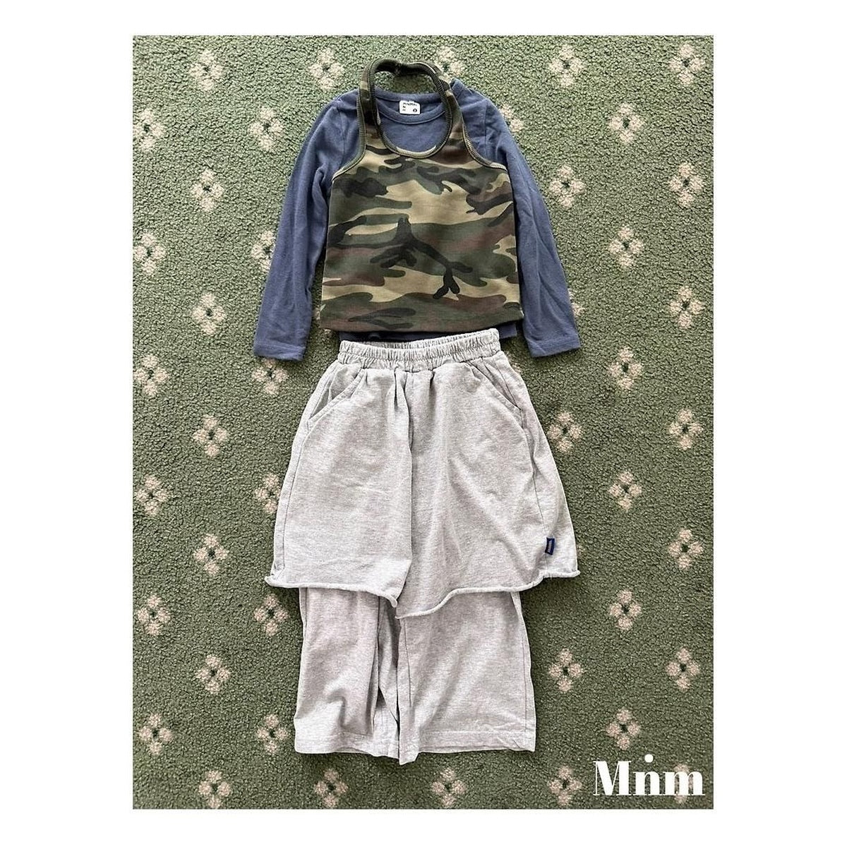 minimal ソフトベーシックTシャツ