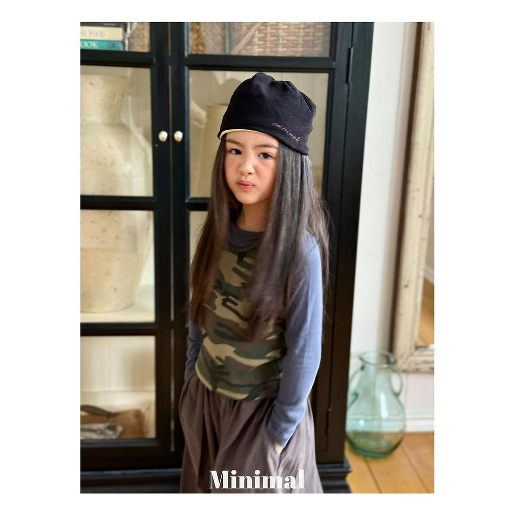 minimal ソフトベーシックTシャツ