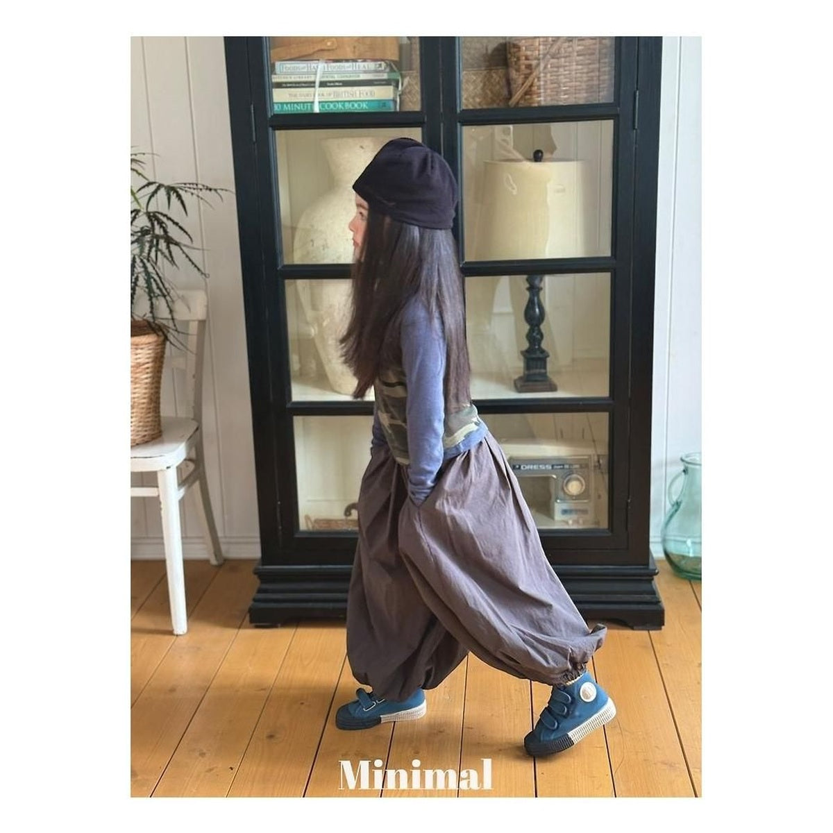 minimal ソフトベーシックTシャツ