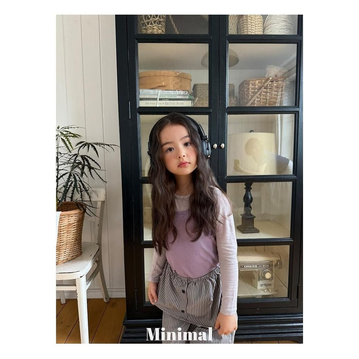minimal ソフトベーシックTシャツ