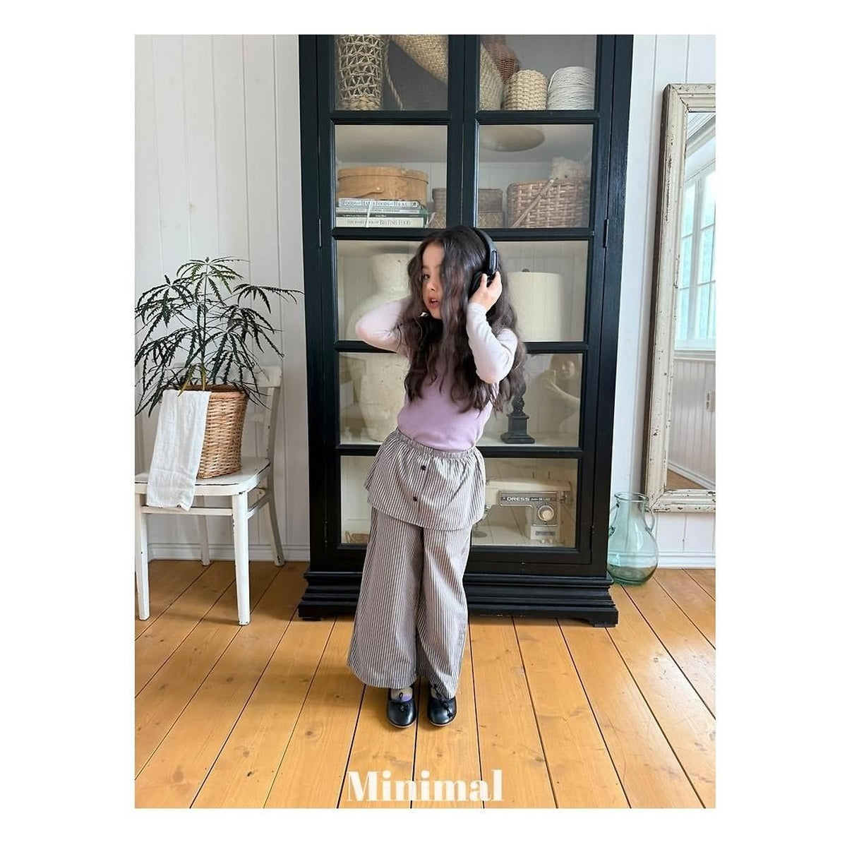 minimal ソフトベーシックTシャツ