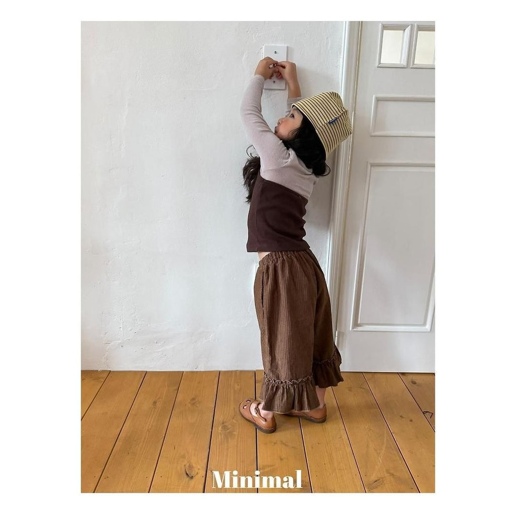 minimal ソフトベーシックTシャツ