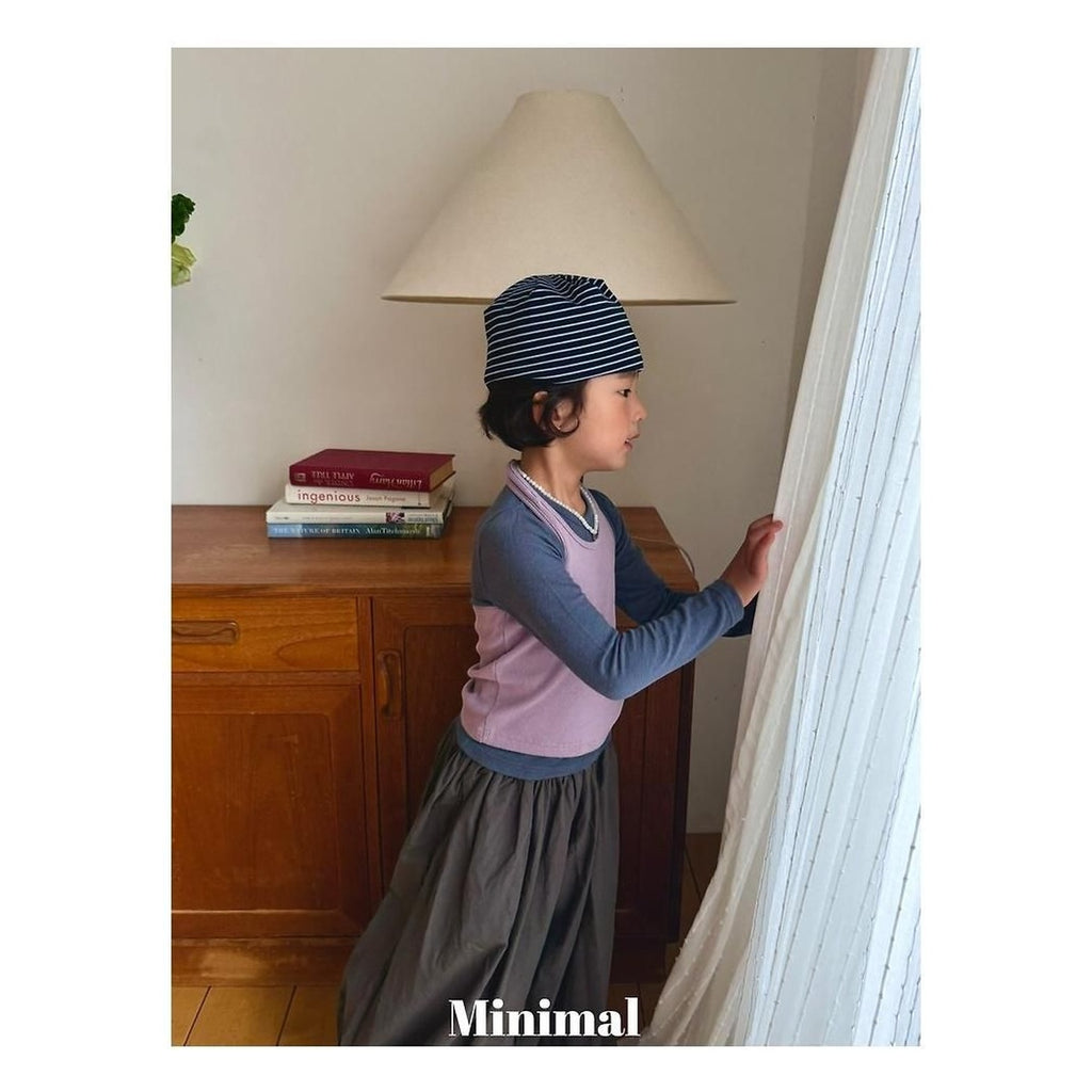minimal ソフトベーシックTシャツ