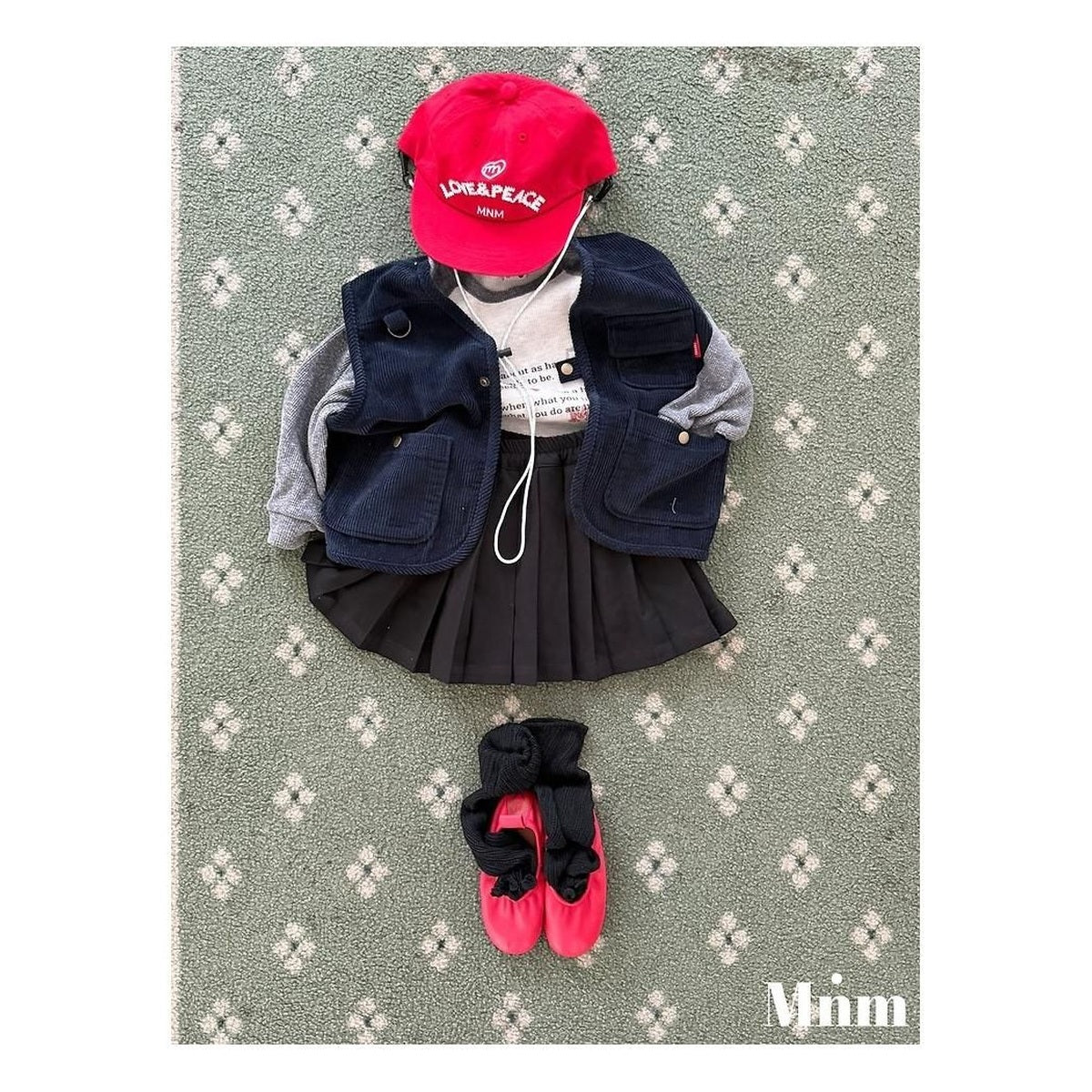 minimal マルチポケットベスト