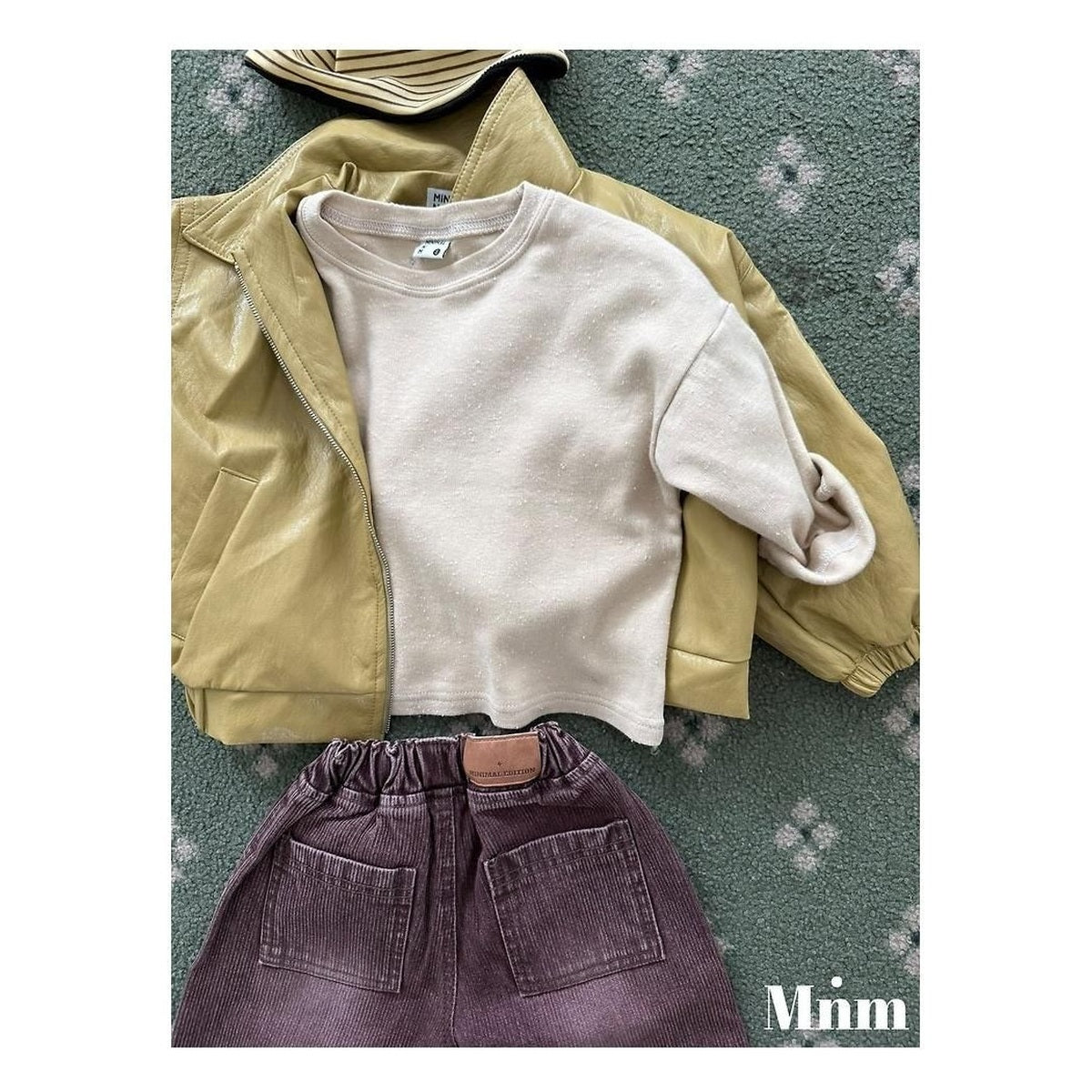 minimal ポップコーンTシャツ