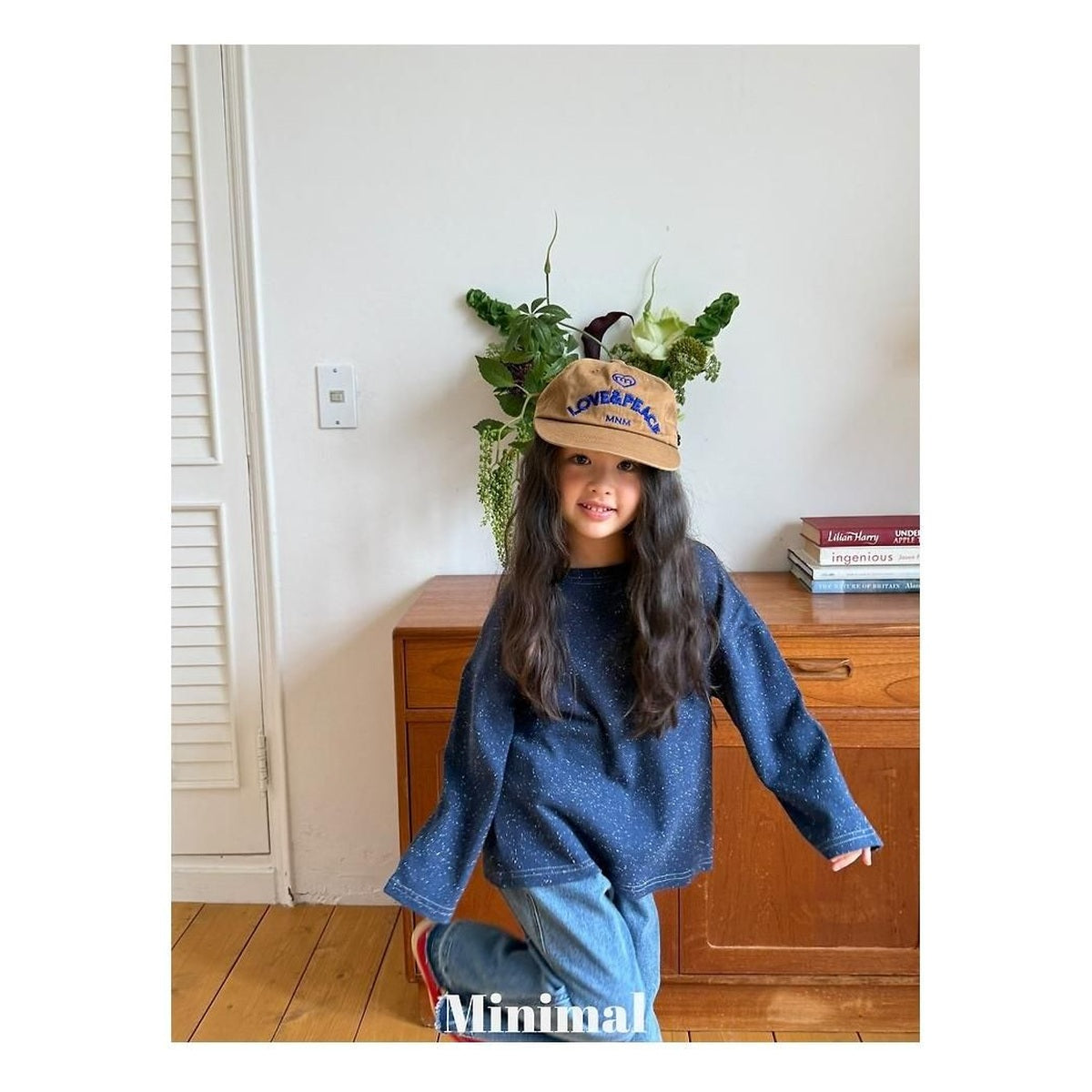 minimal ポップコーンTシャツ