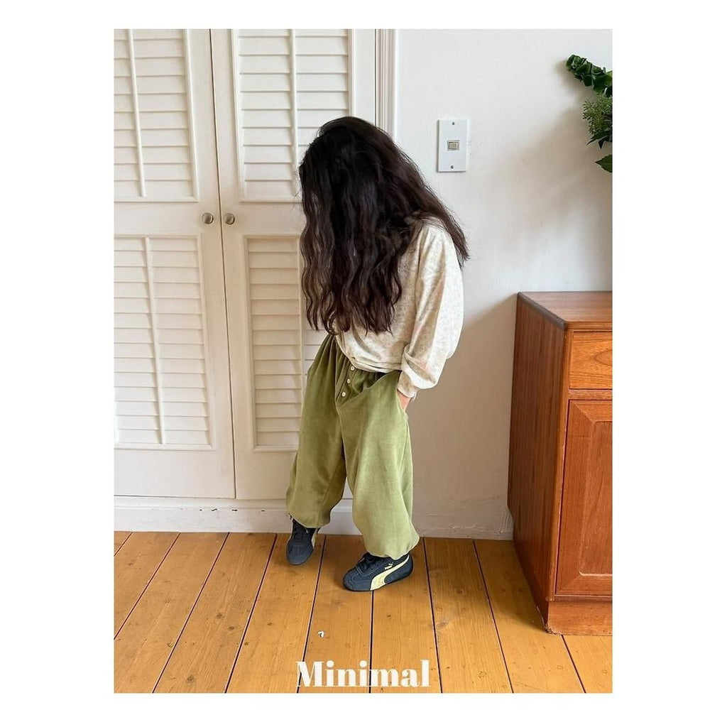 minimal フラワーソフトTシャツ