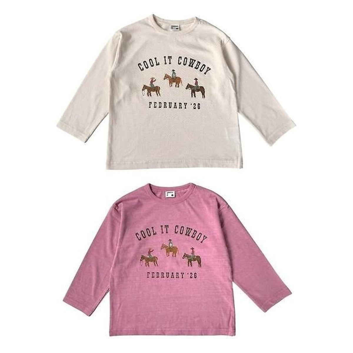 minimal カウボーイTシャツ