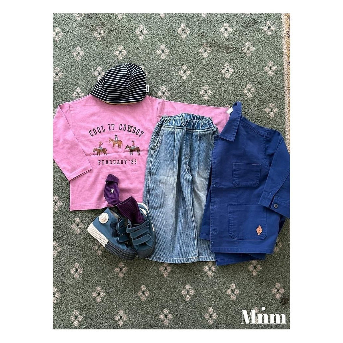minimal カウボーイTシャツ