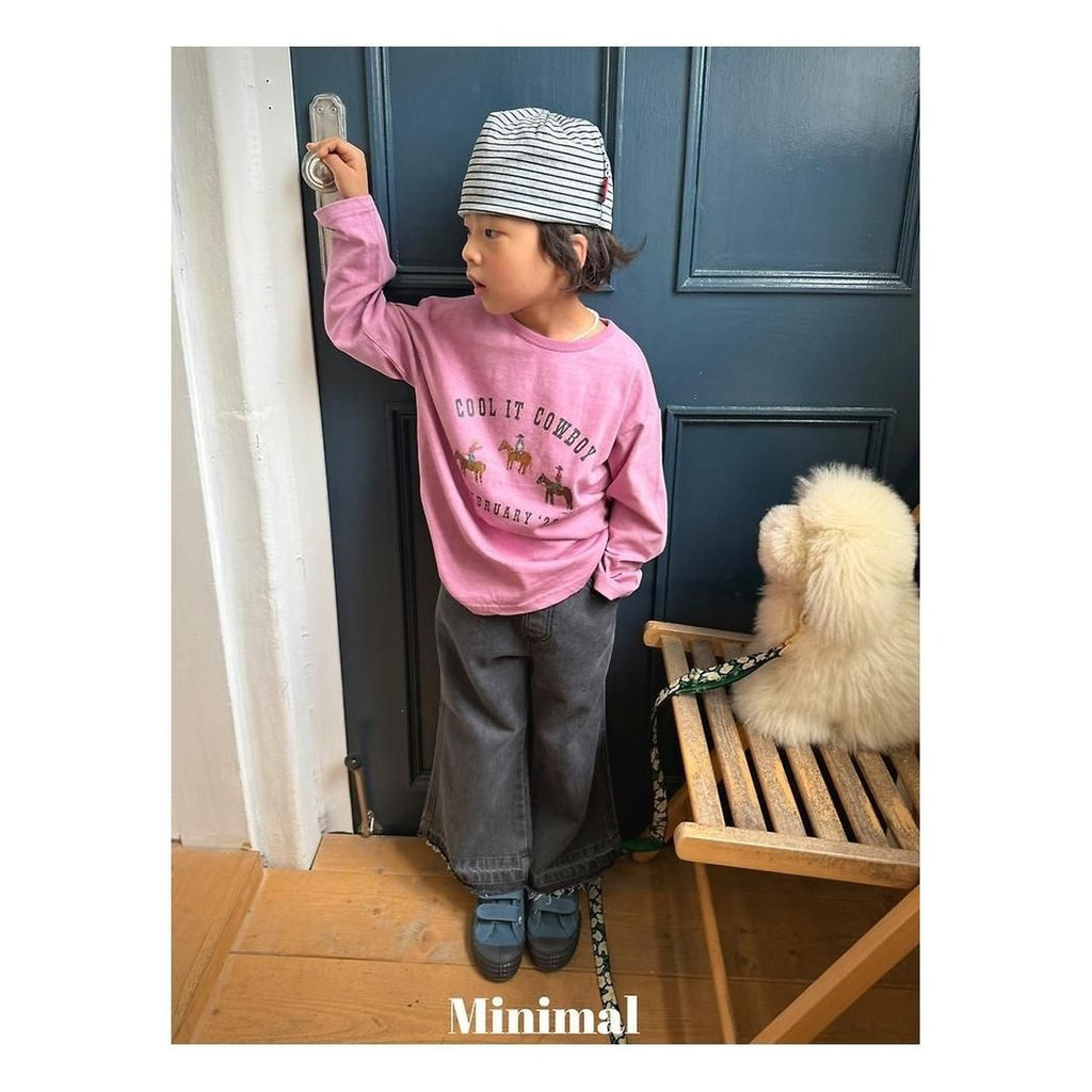 minimal カウボーイTシャツ